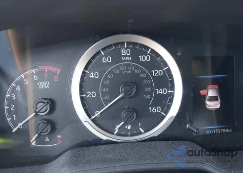 2020 Toyota Corolla Le z USA, uszkodzony, nr VIN 5YFEPRAE5LP065355